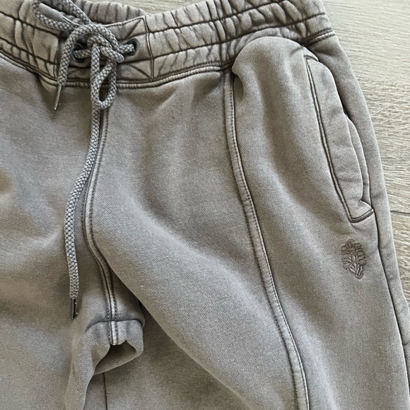 Free People Movement Sprint to the Finish Taupe Brown Pants Joggers Small - Picture 4 of 5